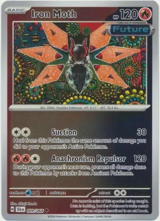 Shrouded Fable Iron Moth #9/64 reverse holo